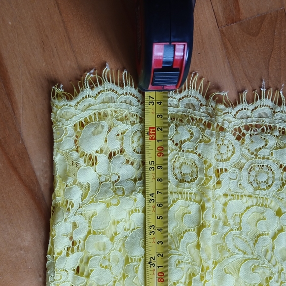 H&M Yellow Lace dress Size S - Picture 13 of 15